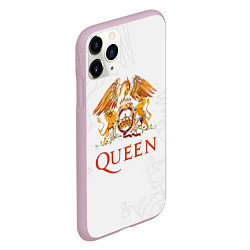 Чехол iPhone 11 Pro матовый Queen, цвет: 3D-розовый — фото 2