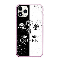 Чехол iPhone 11 Pro матовый QUEEN, цвет: 3D-розовый