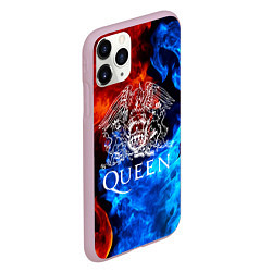 Чехол iPhone 11 Pro матовый QUEEN, цвет: 3D-розовый — фото 2