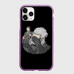 Чехол iPhone 11 Pro матовый The Witcher Facepalm