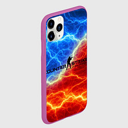 Чехол iPhone 11 Pro матовый CSGO, цвет: 3D-фиолетовый — фото 2
