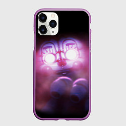 Чехол iPhone 11 Pro матовый Five Nights At Freddy's, цвет: 3D-фиолетовый