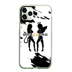 Чехол iPhone 11 Pro матовый Brazzers, цвет: 3D-салатовый