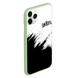 Чехол iPhone 11 Pro матовый Louna, цвет: 3D-салатовый — фото 2