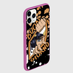Чехол iPhone 11 Pro матовый JoJo Bizarre Adventure, цвет: 3D-фиолетовый — фото 2
