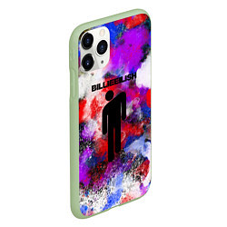 Чехол iPhone 11 Pro матовый BILLIE ELLISH, цвет: 3D-салатовый — фото 2