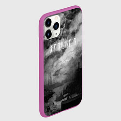 Чехол iPhone 11 Pro матовый STALKER, цвет: 3D-фиолетовый — фото 2
