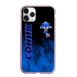 Чехол iPhone 11 Pro матовый SONIC
