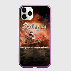 Чехол iPhone 11 Pro матовый Sabaton, цвет: 3D-фиолетовый