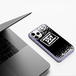 Чехол iPhone 11 Pro матовый ДДТ, цвет: 3D-светло-сиреневый — фото 2