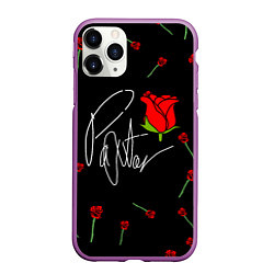 Чехол iPhone 11 Pro матовый PAYTON MOORMEIER - ТИКТОК, цвет: 3D-фиолетовый