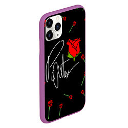 Чехол iPhone 11 Pro матовый PAYTON MOORMEIER - ТИКТОК, цвет: 3D-фиолетовый — фото 2