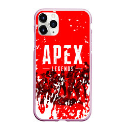 Чехол iPhone 11 Pro матовый APEX LEGENDS, цвет: 3D-розовый