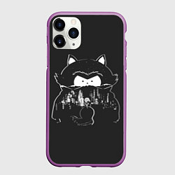 Чехол iPhone 11 Pro матовый South Park, цвет: 3D-фиолетовый