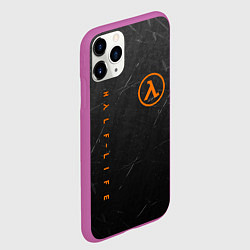 Чехол iPhone 11 Pro матовый HALF-LIFE, цвет: 3D-фиолетовый — фото 2