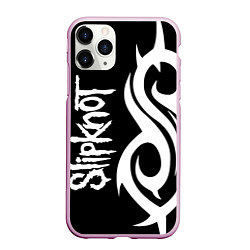 Чехол iPhone 11 Pro матовый Slipknot 6, цвет: 3D-розовый