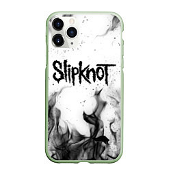 Чехол iPhone 11 Pro матовый SLIPKNOT, цвет: 3D-салатовый