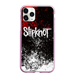 Чехол iPhone 11 Pro матовый SLIPKNOT, цвет: 3D-розовый