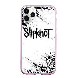 Чехол iPhone 11 Pro матовый SLIPKNOT, цвет: 3D-розовый