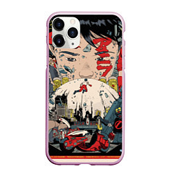 Чехол iPhone 11 Pro матовый AKIRA, цвет: 3D-розовый