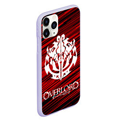 Чехол iPhone 11 Pro матовый OVERLORD, цвет: 3D-светло-сиреневый — фото 2