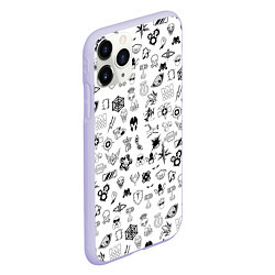 Чехол iPhone 11 Pro матовый RAINBOW SIX SIEGE, цвет: 3D-светло-сиреневый — фото 2