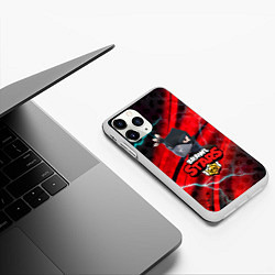 Чехол iPhone 11 Pro матовый BRAWL STARS:CROW, цвет: 3D-белый — фото 2