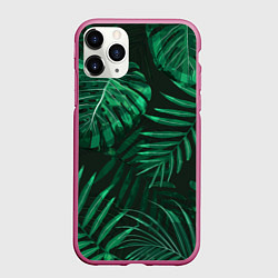 Чехол iPhone 11 Pro матовый Я из джунглей, цвет: 3D-малиновый