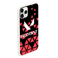 Чехол iPhone 11 Pro матовый Valorant, цвет: 3D-белый — фото 2