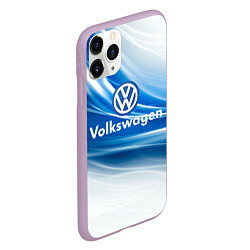 Чехол iPhone 11 Pro матовый Volkswagen, цвет: 3D-сиреневый — фото 2
