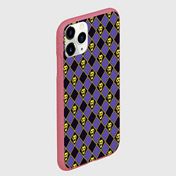 Чехол iPhone 11 Pro матовый KILLER QUEEN, цвет: 3D-малиновый — фото 2