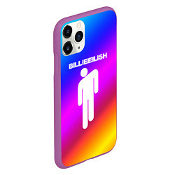 Чехол iPhone 11 Pro матовый BILLIE ELLISH 2020, цвет: 3D-фиолетовый — фото 2