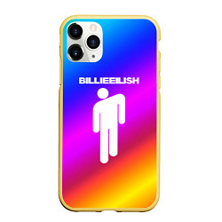 Чехол iPhone 11 Pro матовый BILLIE ELLISH 2020, цвет: 3D-желтый