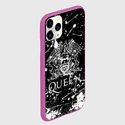 Чехол iPhone 11 Pro матовый QUEEN, цвет: 3D-фиолетовый — фото 2