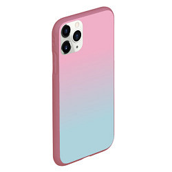 Чехол iPhone 11 Pro матовый НЕЖНОСТЬ, цвет: 3D-малиновый — фото 2