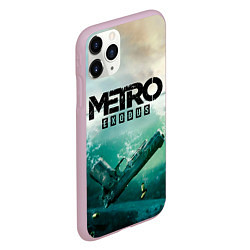 Чехол iPhone 11 Pro матовый METRO EXODUS, цвет: 3D-розовый — фото 2