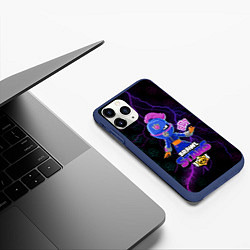 Чехол iPhone 11 Pro матовый BRAWL STARS TARA, цвет: 3D-тёмно-синий — фото 2