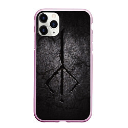 Чехол iPhone 11 Pro матовый BLOODBORNE HUNTER, цвет: 3D-розовый