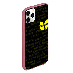 Чехол iPhone 11 Pro матовый WU-TANG CLAN, цвет: 3D-малиновый — фото 2