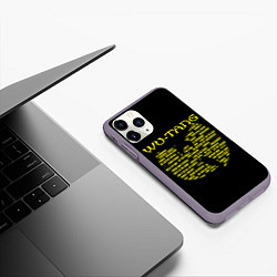 Чехол iPhone 11 Pro матовый WU-TANG CLAN, цвет: 3D-серый — фото 2