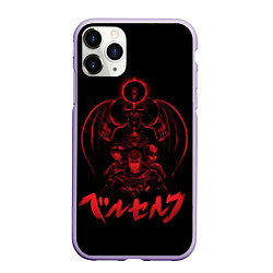 Чехол iPhone 11 Pro матовый BERSERK