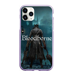 Чехол iPhone 11 Pro матовый Bloodborne, цвет: 3D-светло-сиреневый