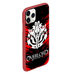 Чехол iPhone 11 Pro матовый Overlord, цвет: 3D-красный — фото 2