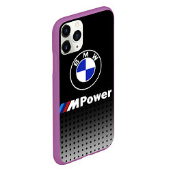 Чехол iPhone 11 Pro матовый BMW, цвет: 3D-фиолетовый — фото 2