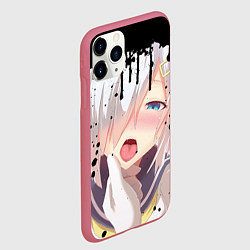 Чехол iPhone 11 Pro матовый AHEGAO, цвет: 3D-малиновый — фото 2
