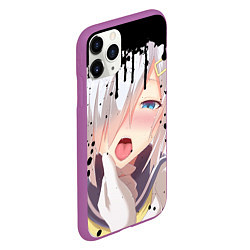 Чехол iPhone 11 Pro матовый AHEGAO, цвет: 3D-фиолетовый — фото 2