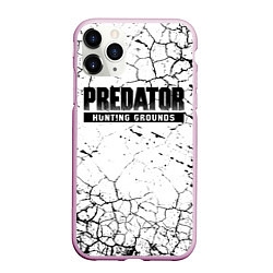 Чехол iPhone 11 Pro матовый PREDATOR: HUNTING GROUNDS, цвет: 3D-розовый