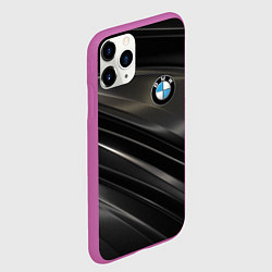 Чехол iPhone 11 Pro матовый BMW, цвет: 3D-фиолетовый — фото 2