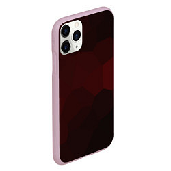 Чехол iPhone 11 Pro матовый Пикси кристаллы, цвет: 3D-розовый — фото 2