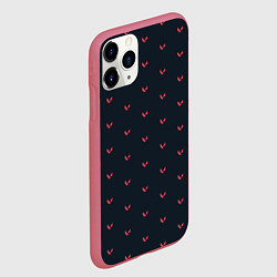 Чехол iPhone 11 Pro матовый VALORANT, цвет: 3D-малиновый — фото 2